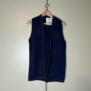 Vintage 1980s White Stag Wool Vest Medium